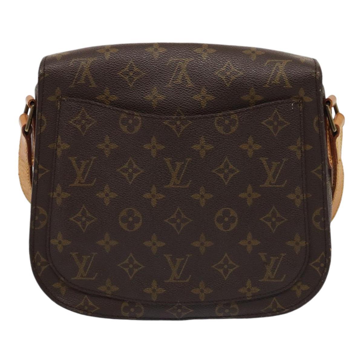 LOUIS VUITTON Monogram Saint Cloud GM Shoulder Bag M51242 LV Auth ep5422