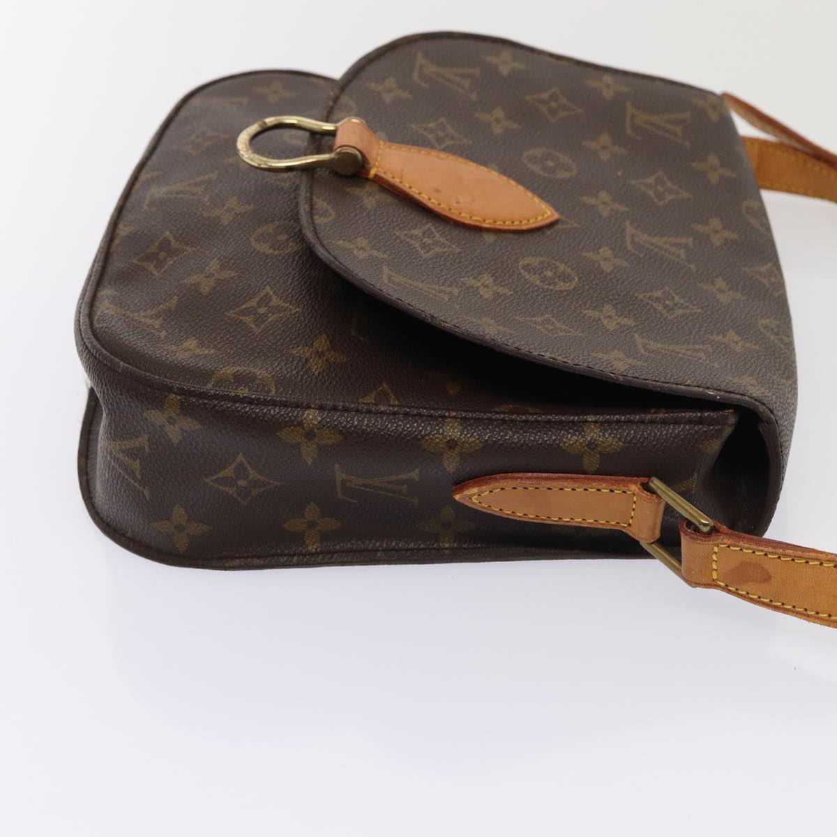 LOUIS VUITTON Monogram Saint Cloud GM Shoulder Bag M51242 LV Auth ep5422