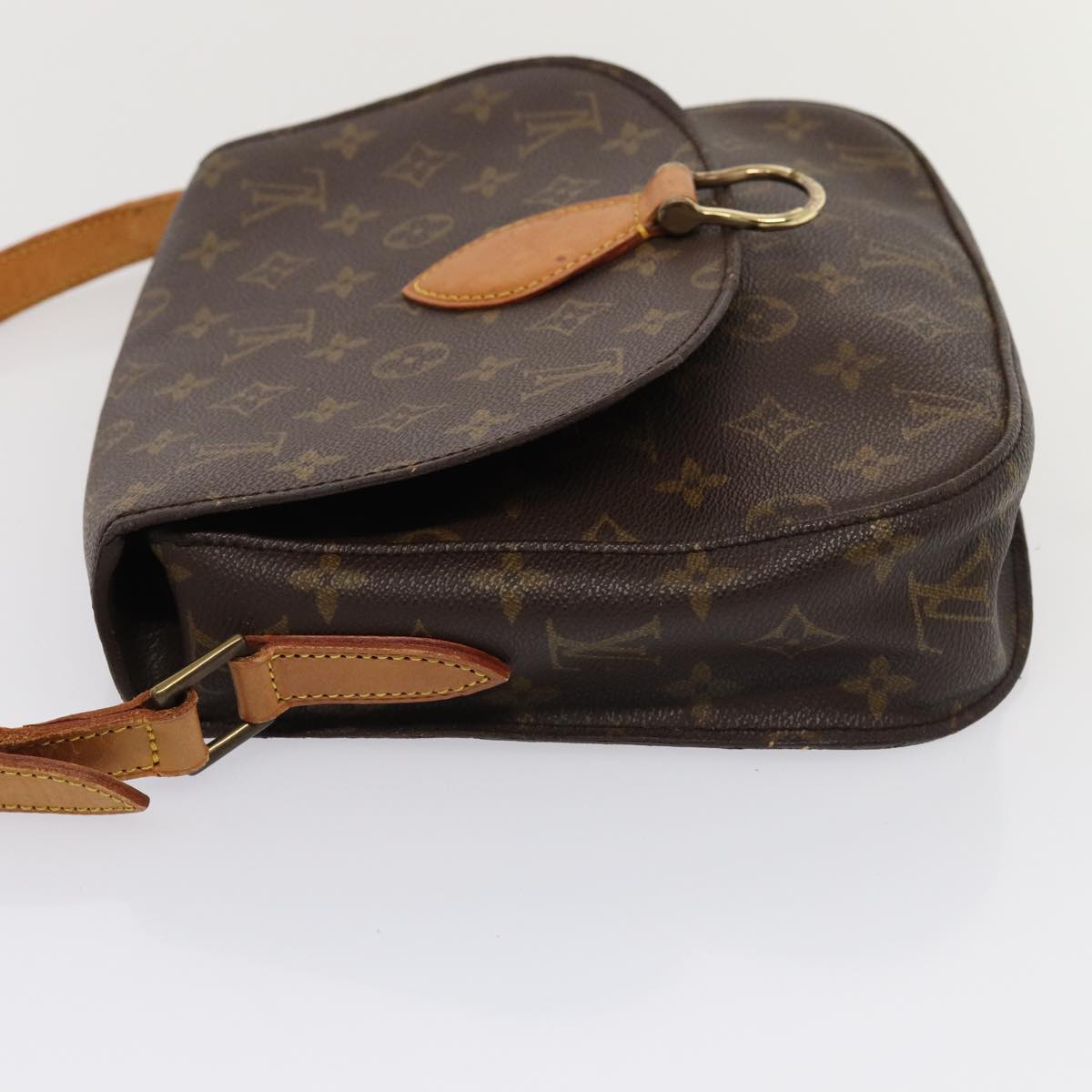 LOUIS VUITTON Monogram Saint Cloud GM Shoulder Bag M51242 LV Auth ep5422