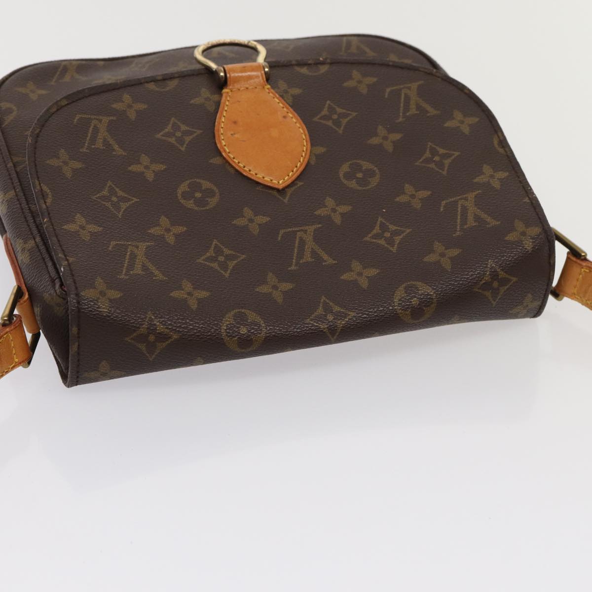 LOUIS VUITTON Monogram Saint Cloud GM Shoulder Bag M51242 LV Auth ep5422