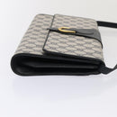 GUCCI GG Supreme Shoulder Bag PVC Leather Navy Gold 94 02 050 Auth ep5428-3