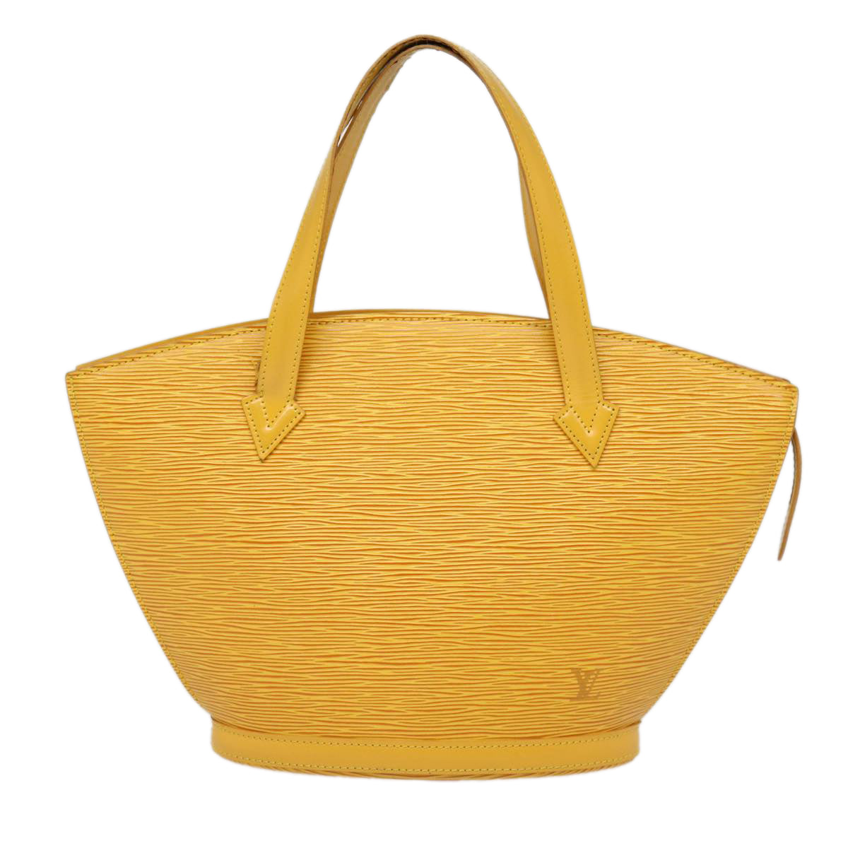 LOUIS VUITTON Epi Saint Jacques Hand Bag Yellow M52279 LV Auth ep5436