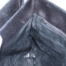 BALLY Tote Bag Leather Black Gold Auth ep5456-22