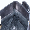 BALLY Tote Bag Leather Black Gold Auth ep5456-23