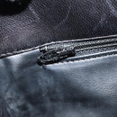 BALLY Tote Bag Leather Black Gold Auth ep5456-24