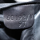 BALLY Tote Bag Leather Black Gold Auth ep5456-12