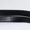 BALLY Tote Bag Leather Black Gold Auth ep5456-8