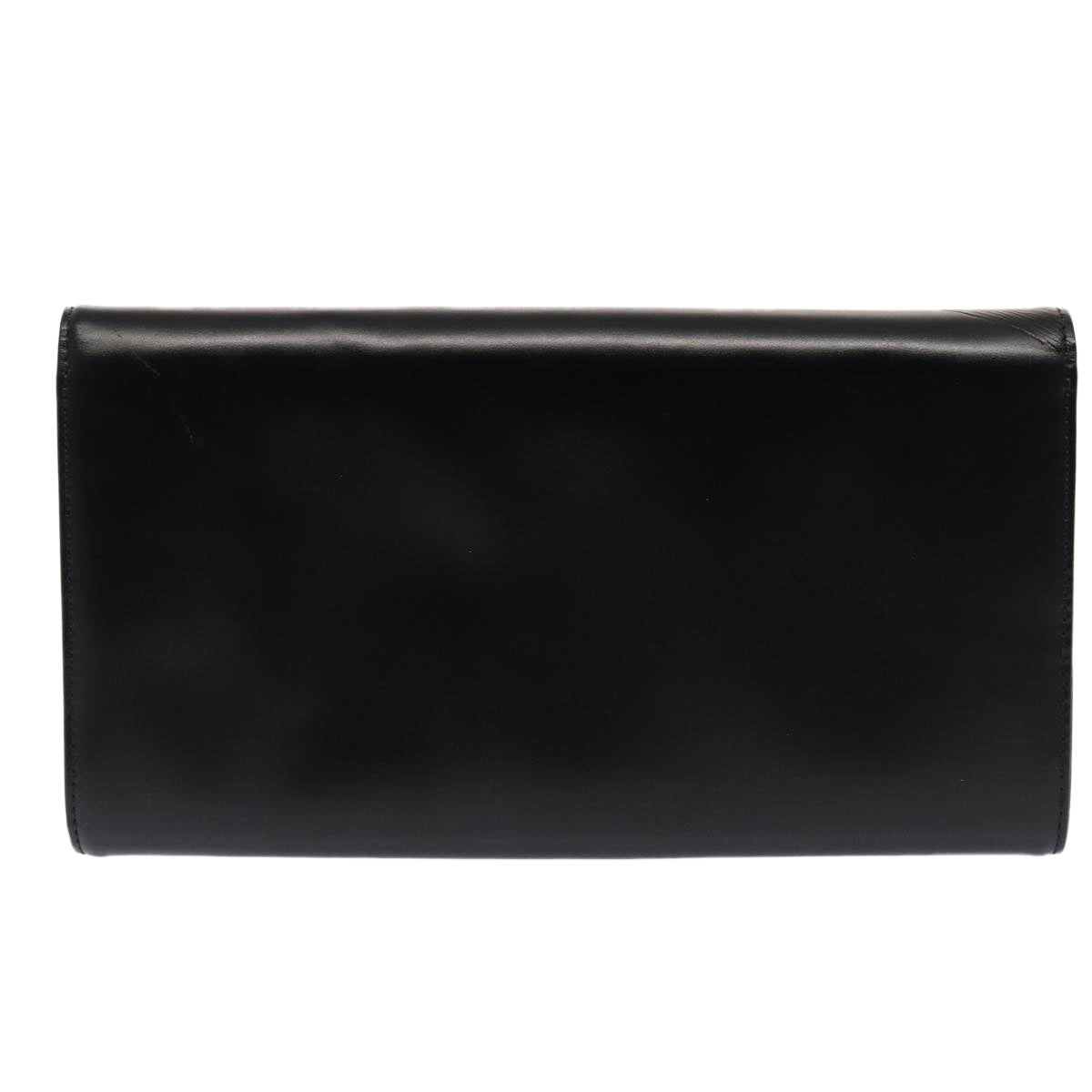 LOUIS VUITTON Opera Line Aegean Clutch Bag Leather Black M63962 LV Auth ep5461 - 0