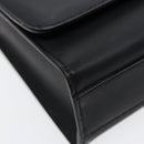 GUCCI Shoulder Bag Leather Black Silver 001 3064 Auth ep5463-15