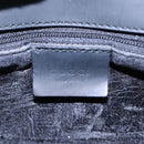GUCCI Shoulder Bag Leather Black Silver 001 3064 Auth ep5463-20