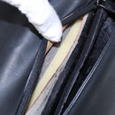 GUCCI Shoulder Bag Leather Black Silver 001 3064 Auth ep5463-10