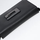 GUCCI Shoulder Bag Leather Black Silver 001 3064 Auth ep5463-6