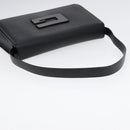 GUCCI Shoulder Bag Leather Black Silver 001 3064 Auth ep5463-7
