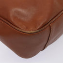 GUCCI Bamboo Hand Bag Leather Brown Gold 001 2404 6380 Auth ep5472-15