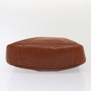 GUCCI Bamboo Hand Bag Leather Brown Gold 001 2404 6380 Auth ep5472-5