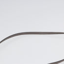 BALENCIAGA Shoulder Bag Canvas Gray Beige Silver 390641 Auth ep5489-8