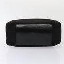 GUCCI Hand Bag Nylon 2way Black Silver 000 0509 Auth ep5500-5