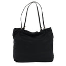FENDI Tote Bag Nylon Black Silver Auth ep5506-2