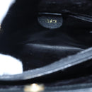 GUCCI Bamboo Hand Bag Suede Leather Black Gold 002 1186 0260 Auth ep5511-15