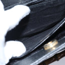 GUCCI Bamboo Hand Bag Suede Leather Black Gold 002 1186 0260 Auth ep5511-19