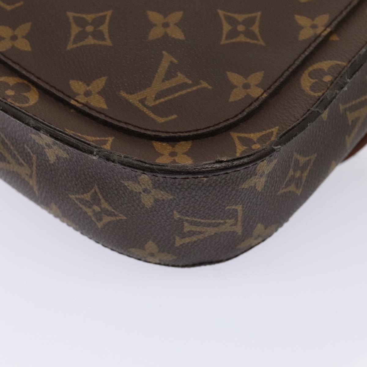 LOUIS VUITTON Monogram Saint Cloud GM Shoulder Bag M51242 LV Auth ep5518