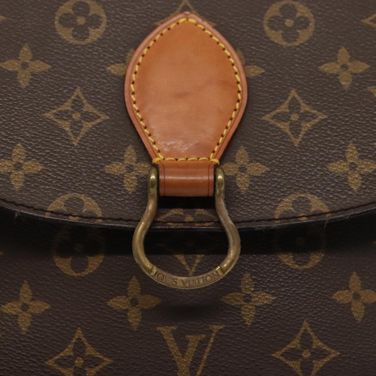 LOUIS VUITTON Monogram Saint Cloud GM Shoulder Bag M51242 LV Auth ep5518