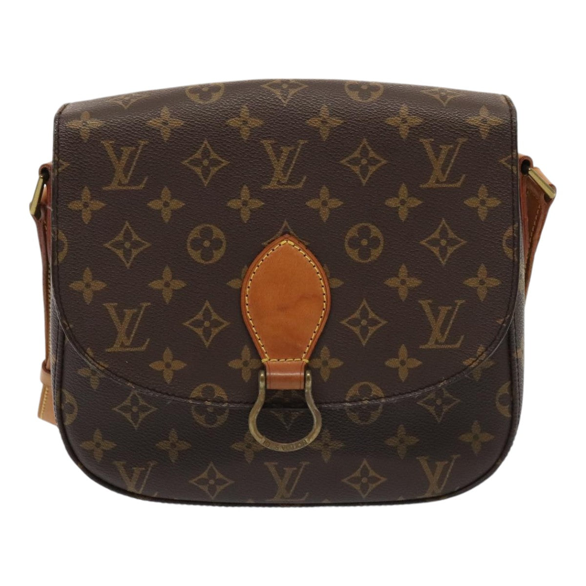 LOUIS VUITTON Monogram Saint Cloud GM Shoulder Bag M51242 LV Auth ep5518