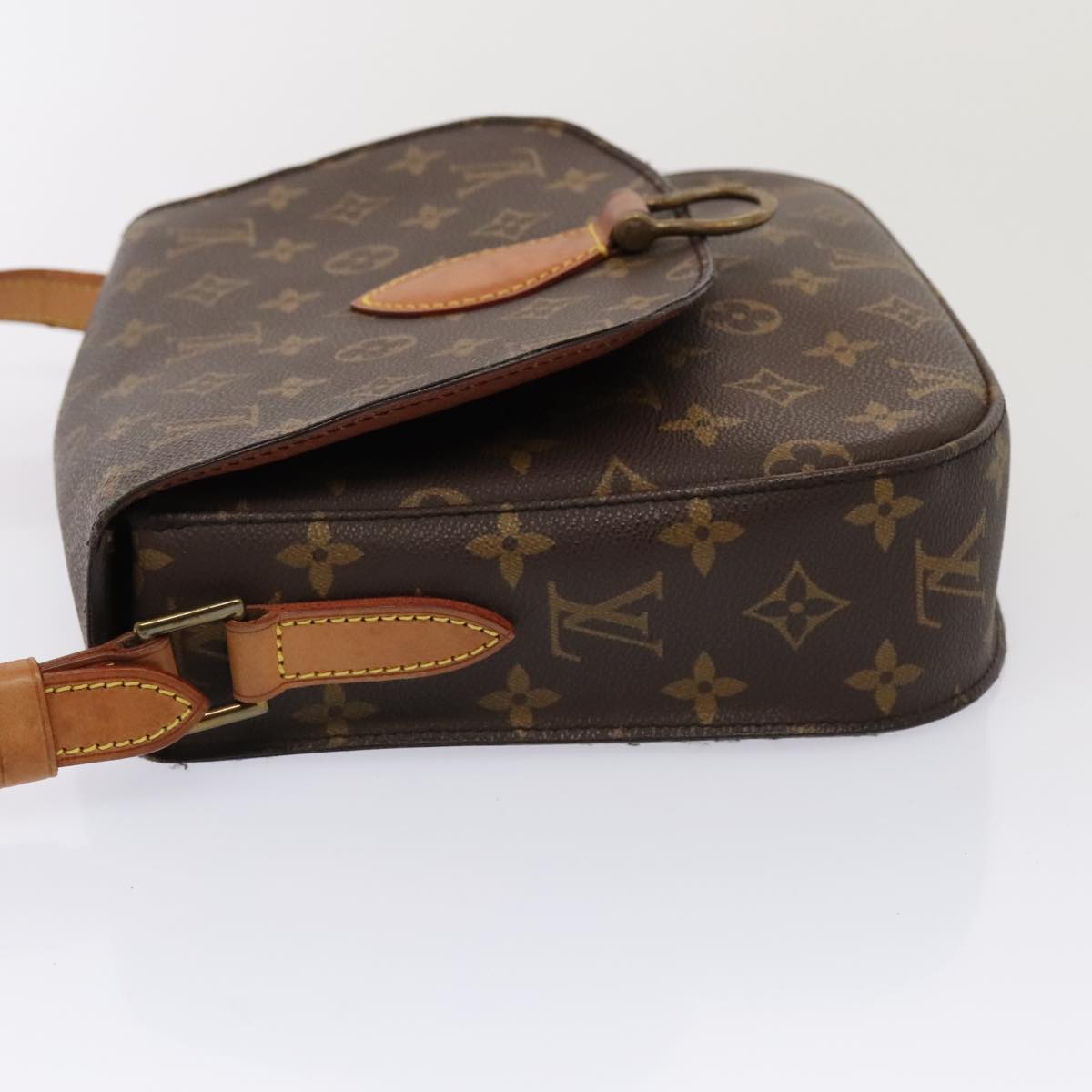 LOUIS VUITTON Monogram Saint Cloud GM Shoulder Bag M51242 LV Auth ep5518