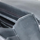 BURBERRY Business Bag Leather Black Silver Auth ep5521-19