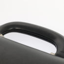 BURBERRY Business Bag Leather Black Silver Auth ep5521-8