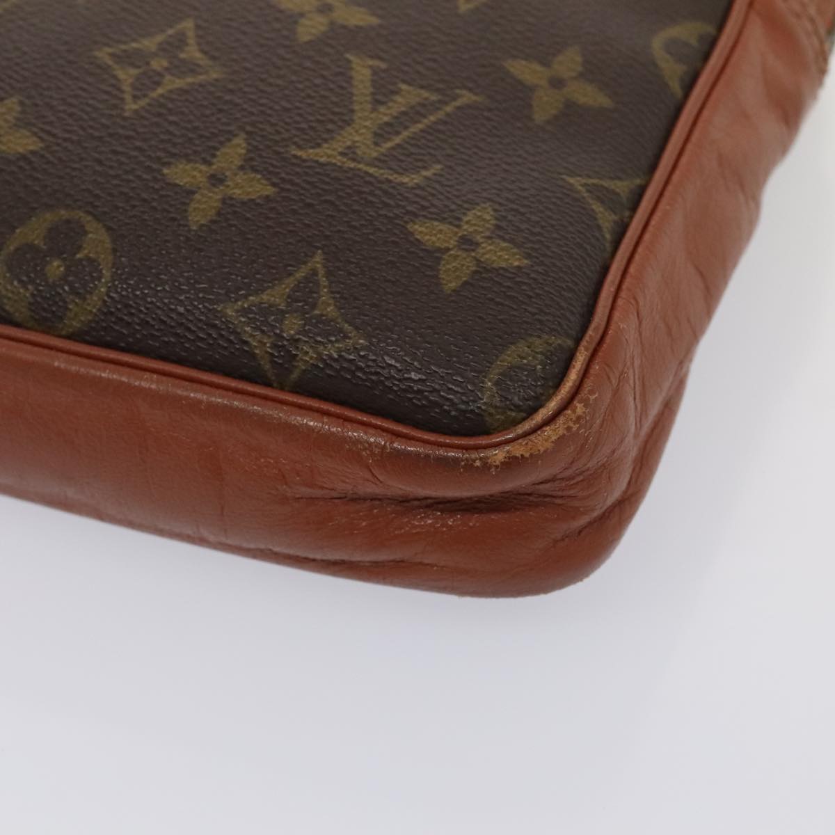 LOUIS VUITTON Monogram Pochette Sports Clutch Bag No.183 LV Auth ep5532