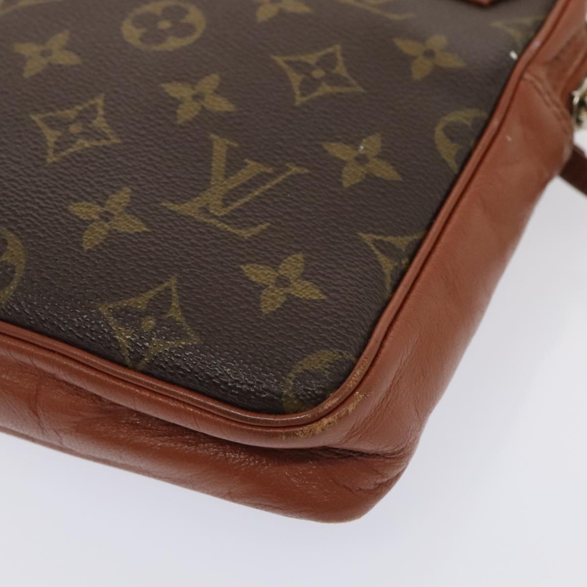 LOUIS VUITTON Monogram Pochette Sports Clutch Bag No.183 LV Auth ep5532