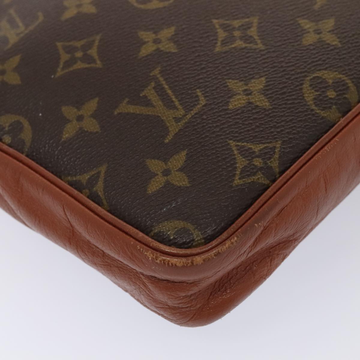 LOUIS VUITTON Monogram Pochette Sports Clutch Bag No.183 LV Auth ep5532