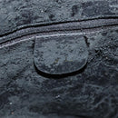 GUCCI Bamboo Shoulder Bag Leather 2way Black Gold 001 1998 1577 Auth ep5534-17