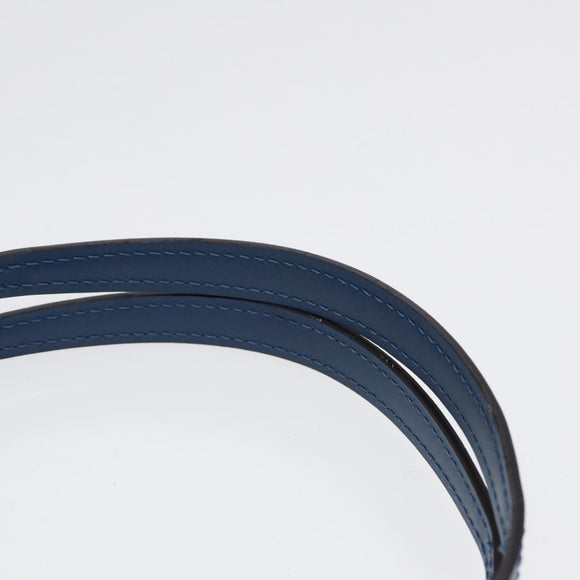 LOUIS VUITTON Cabas PM Tote Bag Canvas White Blue M94504 LV Auth ep5538