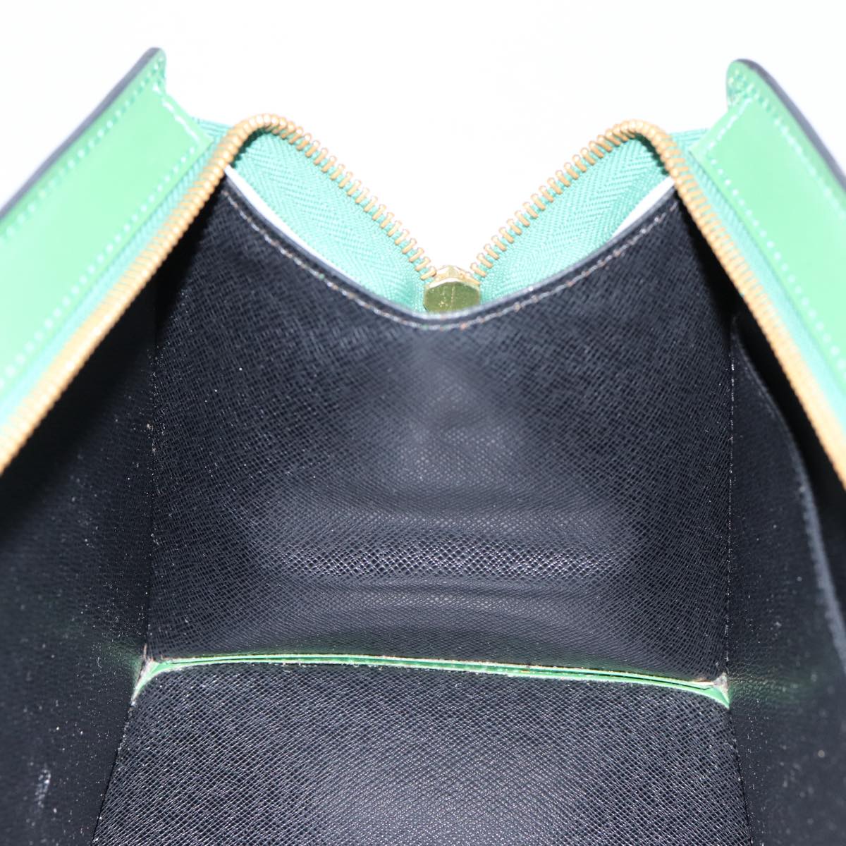 LOUIS VUITTON Epi Sac Triangle Hand Bag Green M52094 LV Auth ep5544