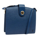LOUIS VUITTON Epi Capuchin Shoulder Bag Blue M52345 LV Auth ep5571-1