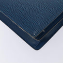 LOUIS VUITTON Epi Capuchin Shoulder Bag Blue M52345 LV Auth ep5571-16