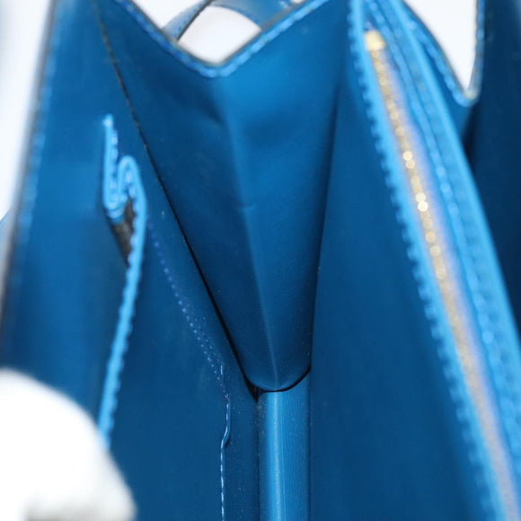 LOUIS VUITTON Epi Capuchin Shoulder Bag Blue M52345 LV Auth ep5571