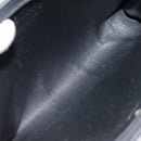 Christian Dior Trotter Canvas Clutch Bag Black Silver Auth ep5605-11