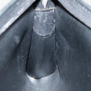 Christian Dior Trotter Canvas Clutch Bag Black Silver Auth ep5605-17