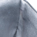 Christian Dior Trotter Canvas Clutch Bag Black Gold Auth ep5606-19