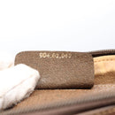 GUCCI GG Supreme Web Sherry Line Shoulder Bag PVC Beige Gold Auth ep5636-12