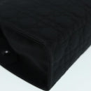 Christian Dior Canage Pouch Nylon Black Gold Auth ep5643-15