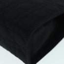 Christian Dior Canage Pouch Nylon Black Gold Auth ep5643-16