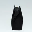 Christian Dior Canage Pouch Nylon Black Gold Auth ep5643-3