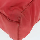 PRADA Hand Bag Nylon Pink Silver Auth ep5695-14