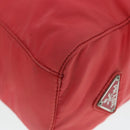 PRADA Hand Bag Nylon Pink Silver Auth ep5695-16