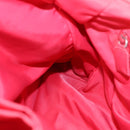 PRADA Hand Bag Nylon Pink Silver Auth ep5695-20