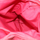 PRADA Hand Bag Nylon Pink Silver Auth ep5695-23